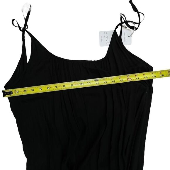 Tysa Women's Backless High Low Hem Leigh Maxi Dress Black Size Large NWT - Picture 8 of 8